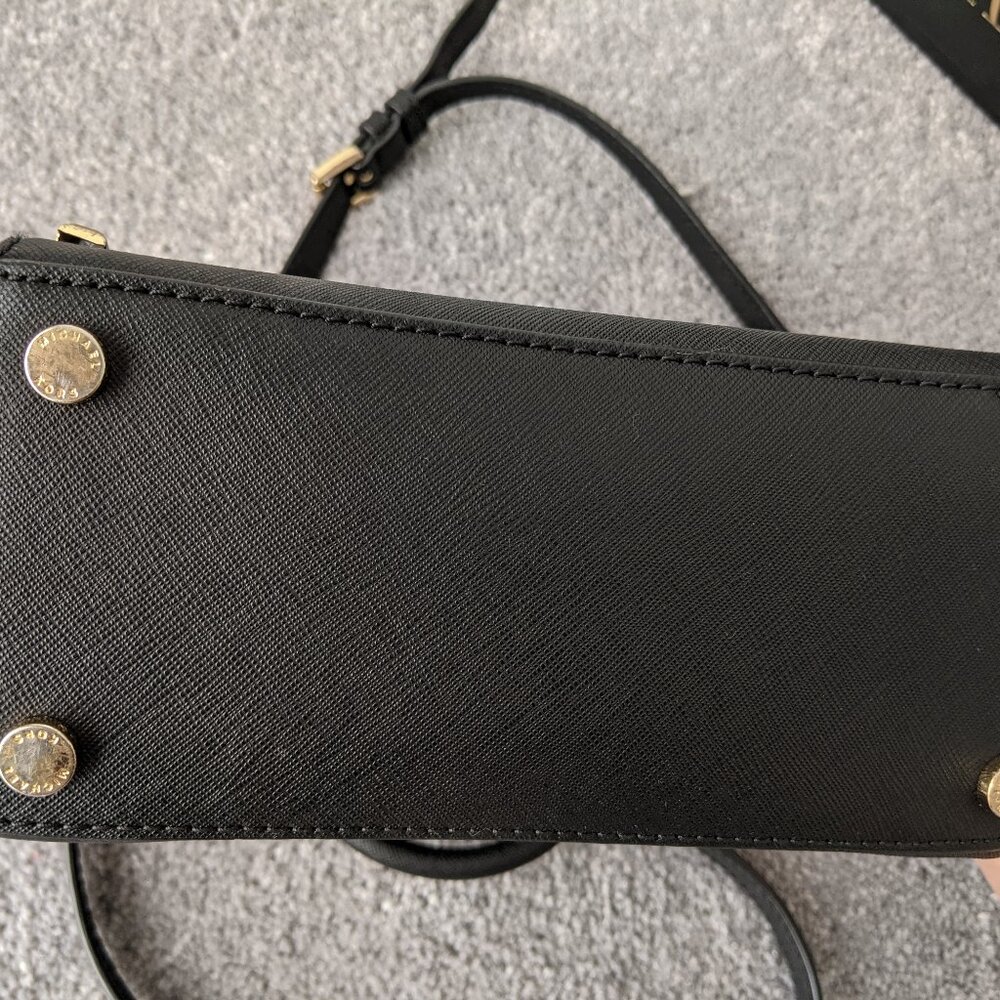 Michael Kors Gold Studded Bag - Picture 3 of 6